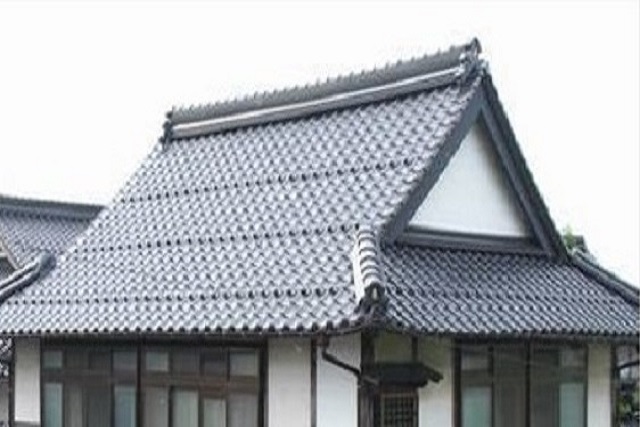 Japanese metal roof design By nandak weld spark
